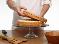 Schichten der Prinzregententorte Schichten der Prinzregententorte